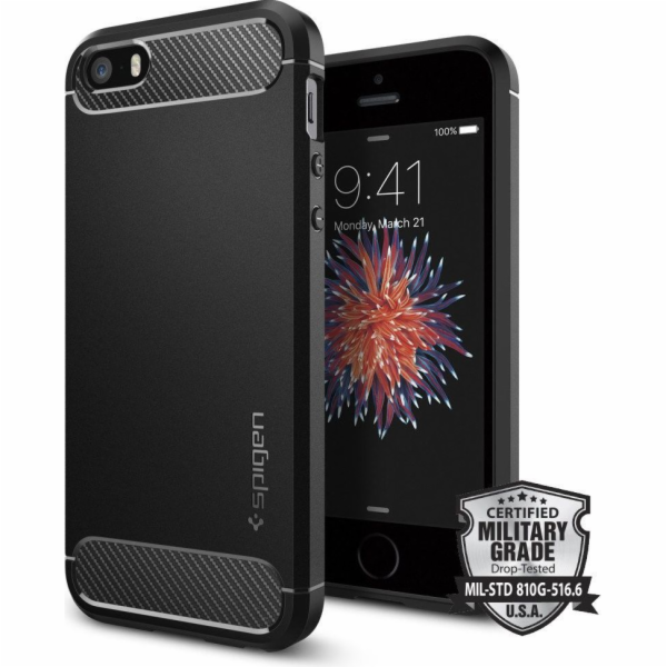 Pouzdro Spigen Rugged Armor Apple iPhone 5/5s/SE (odolné ...