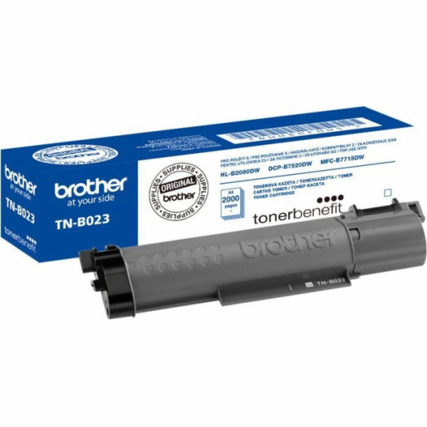 Originální tonerová kazeta Brother TN-B023 (černá)