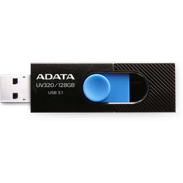 Flash disk ADATA UV320 128GB černá/modrá (AUV320-128G-RBKBL)