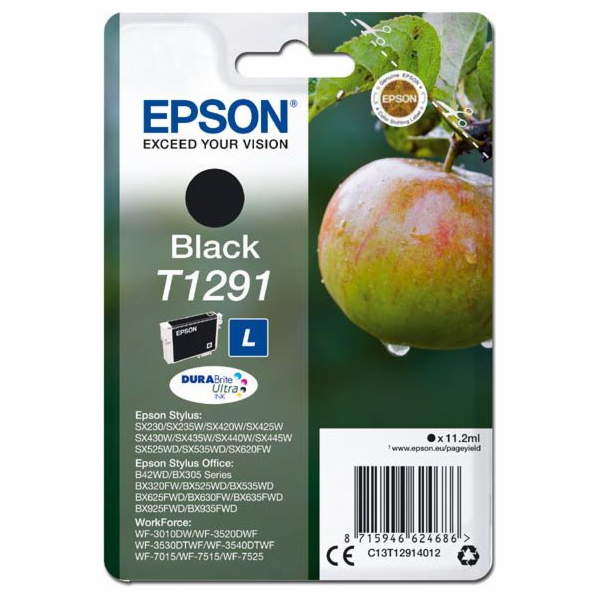 Originální inkoust Epson T1291 černý (C13T12914012)