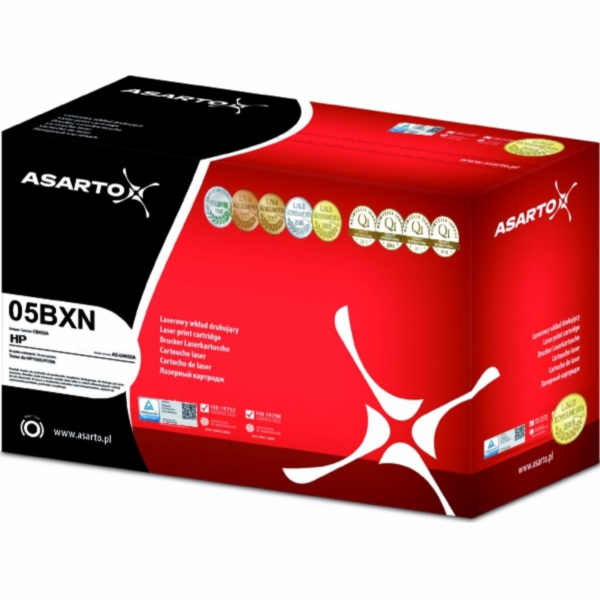 Asarto Tonerová kazeta pro HP 05X I LJ P2050/2055dn/2055x...