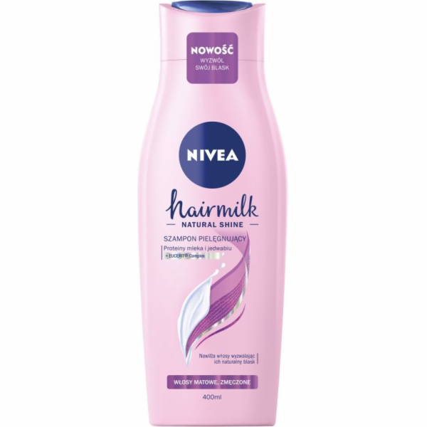 Nivea Mléčný šampon pro matné a unavené vlasy 400 ml