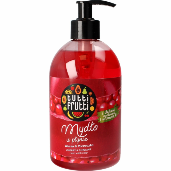 Farmona Tekuté mýdlo Tutti Frutti Cherry &amp; Rybíz 500ml