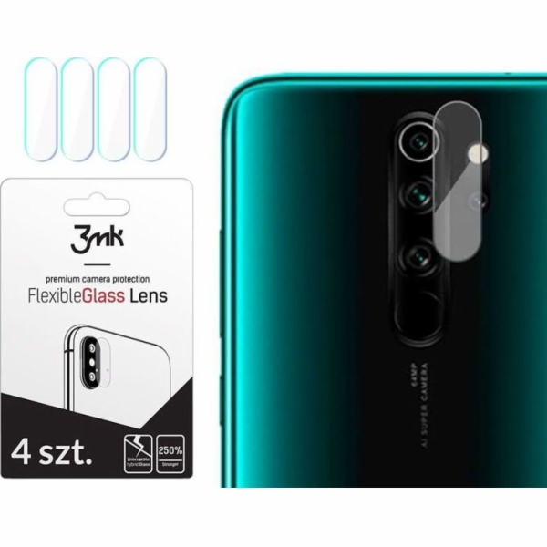 Sklo fotoaparátu 3MK Redmi Note 8 Pro