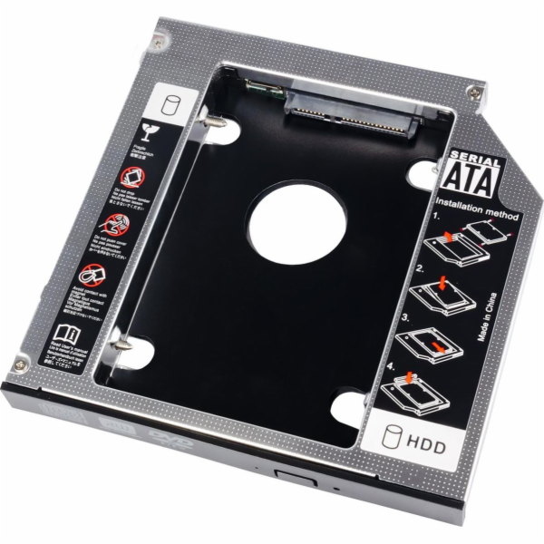 Rámeček Akyga pro mechaniku DVD Slim 13mm (AK-CA-56)