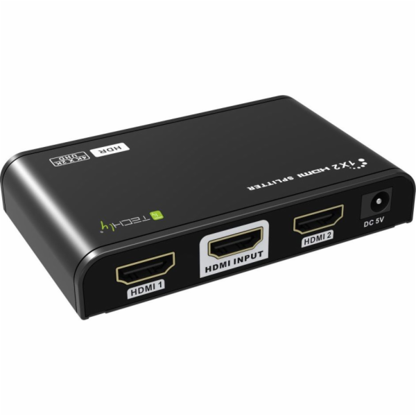 Techly Techly HDMI2.0 Splitter 4K 2 porty, HDR, 4K2K 60Hz