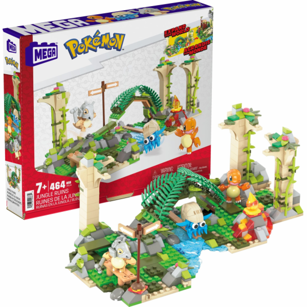 Pokémon - Dschungel-Ruinen Bauset, Konstruktionsspielzeug