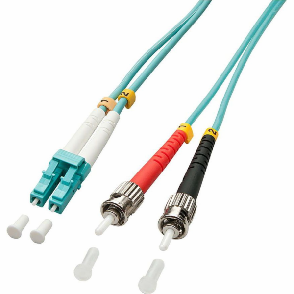 Lindy Fiber Optic Patchcord LC/ST OM3 50/125um, Multimode...