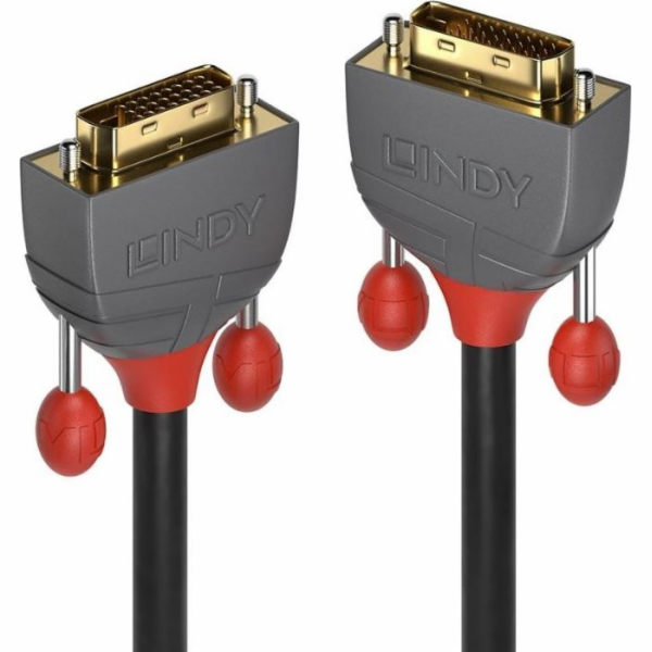 Lindy DVI-D - DVI-D kabel 15m černý (36227)