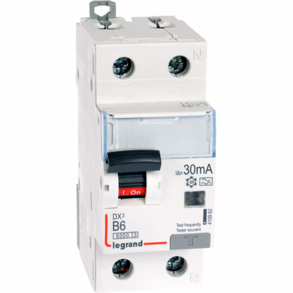 Legrand Zbytkový jistič 2P 6A B 0,03A typ A P312 DX3 (410...