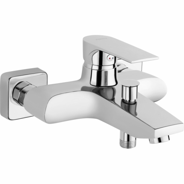Vanová baterie Ferro Algeo Square nástěnná chrom (BAQ1)
