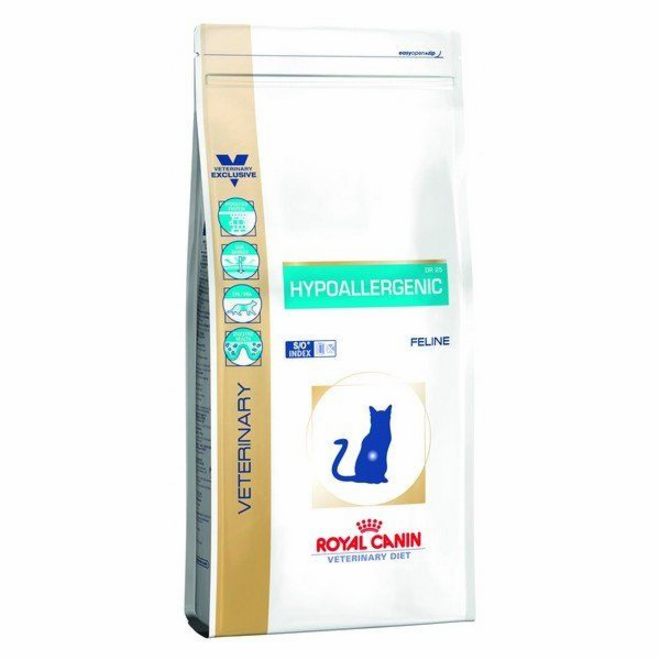 Royal Canin Veterinární dieta pro kočky hypoalergenní DR2...