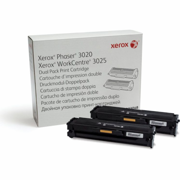 Tonerová kazeta Xerox 106R03048 (2x černá)