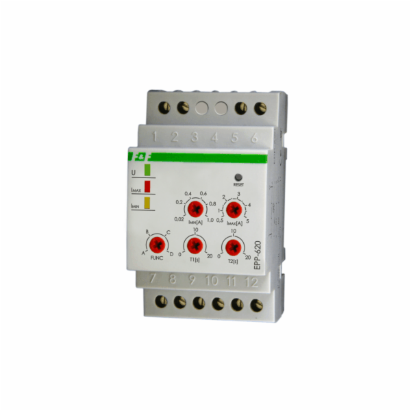 F&amp;F 4-funkční proudové relé 2x2P 16A - EPP-620