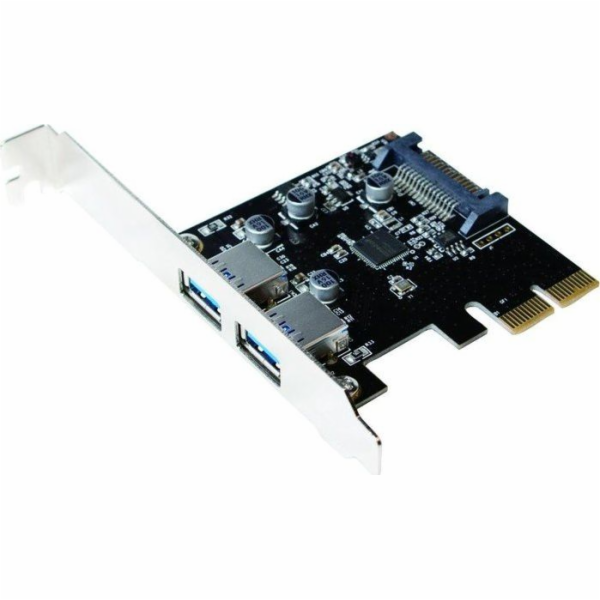 LogiLink PCIe 2.0 x2 řadič – 2x USB 3.2 Gen 2 (PC0080)