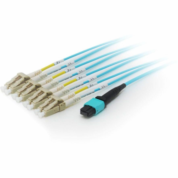 Vybavte propojovací kabel z optických vláken MTP – 4x LC,...