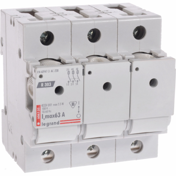 Legrand pojistkový spínač 63A 3P D02 R303 606725