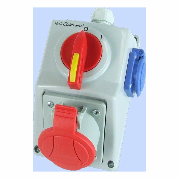 Elektromet Instalační sada s odpojovačem 32A 5P 400V 1x16...