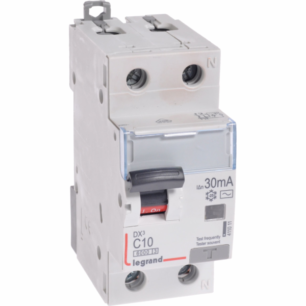 Legrand Zbytkový jistič 2P 10A C 0,03A typ AC P312 - 411011