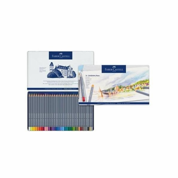 Faber-Castell Goldfaber akvarelové tužky 36 col.