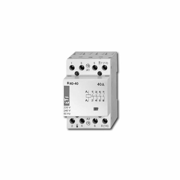 Eti-Polam Modulární stykač R40-40 40A 230V AC 4z0r 002463410