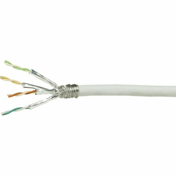 LogiLink LogiLink Netzwerk Verlegekabel S/FTP Cat.7, bílá...