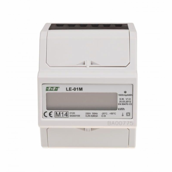 F&amp;F Elektroměr RS-485 jednofázový (LE-01M)