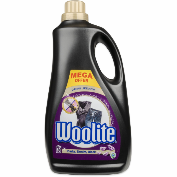 Gel prací Woolite Keratin Therapy Darks Denim Black tekut...