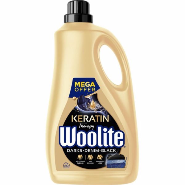 Gel prací Woolite Keratin Therapy Darks Denim Black tekut...
