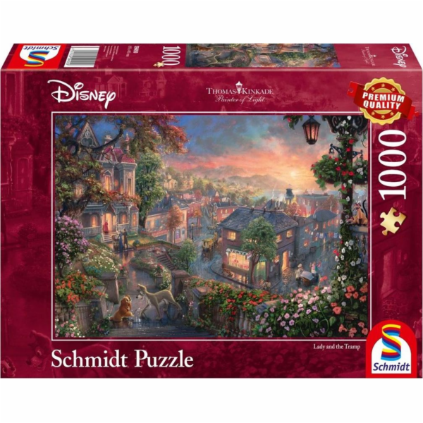Schmidt Spiele Puzzle Disney: Lady and the Tramp