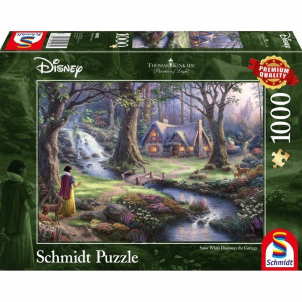 Puzzle Thomas Kinkade: Disney Schneewittchen