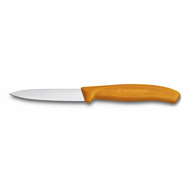 Nůž kuchyňský oranžový 8 cm VICTORINOX