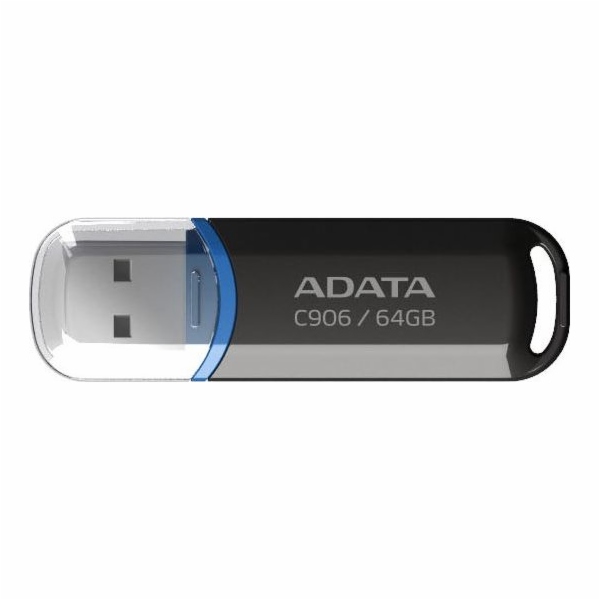 A-Data ADATA Flash Disk 64GB C906, USB 2.0 Classic, černá...