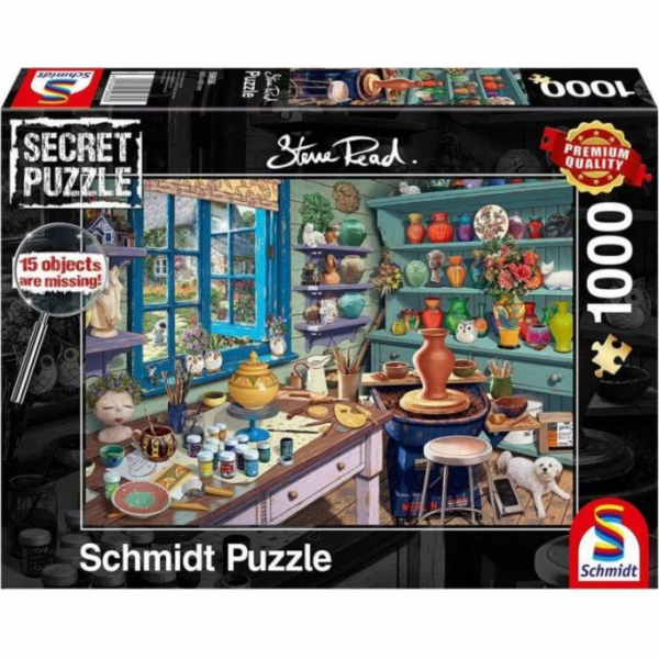 Steve Read: Secret Puzzles - Künstler-Atelier