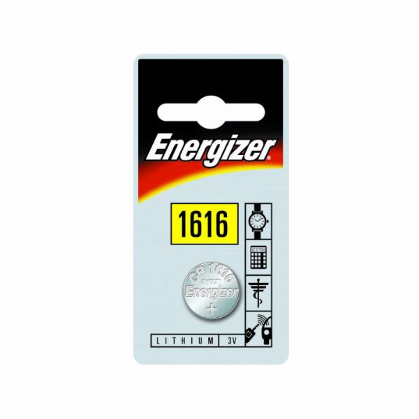 Baterie plochá knoflík CR 1616 Energizer Lithium