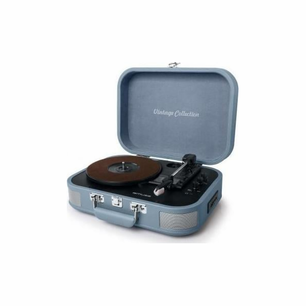 Muse MT-201 BVB audio turntable Black  Blue