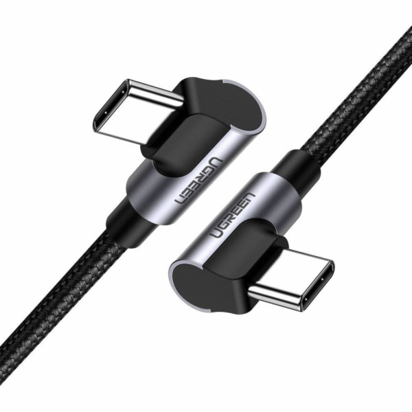 UGREEN USB-C TO USB-C ANGLE CABLE  US323 BLACK