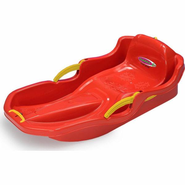Plastové sáňky Jamara Bob Comfort červené
