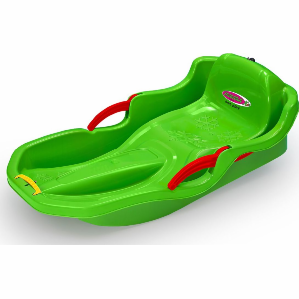 Plastové saně Jamara Bob Comfort, zelené