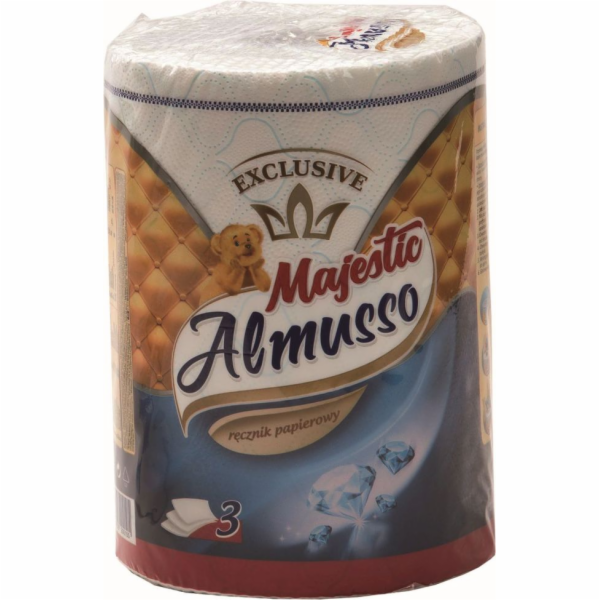 Utěrka kuchyňská 3-vrstvá XL Almusso Mayestic - 40 m