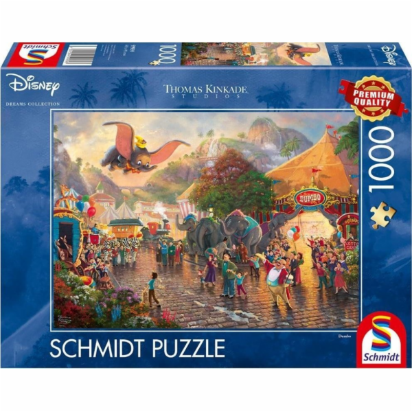 Thomas Kinkade Studios: Disney - Dumbo, Puzzle