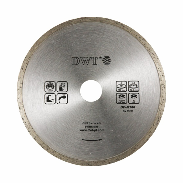 DWT diamantový plný kotouč 150 mm (dlaždice, keramika)