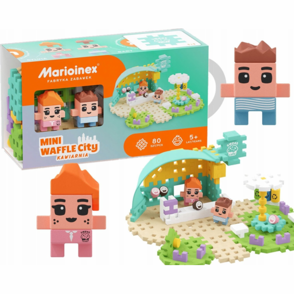 Vaflové mini bloky - Café 80 prvků