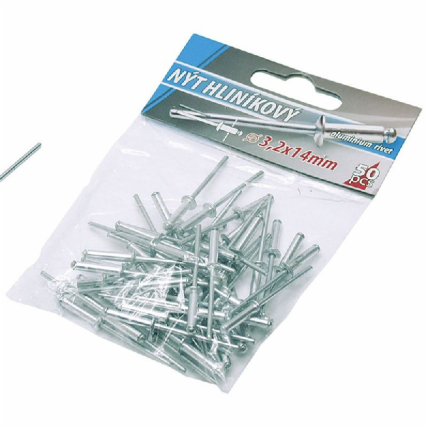 Nýt Al 4x14 mm 50 ks