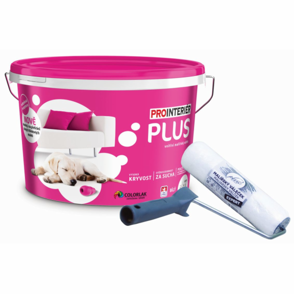 Barva malířská bílá Prointeriér plus V2098 15+3 kg ZDARMA