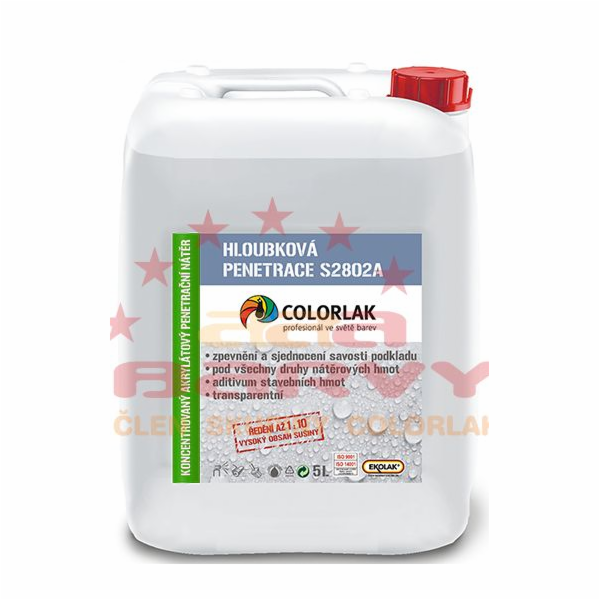 Penetrace S2802A hloubkový nátěr 3l