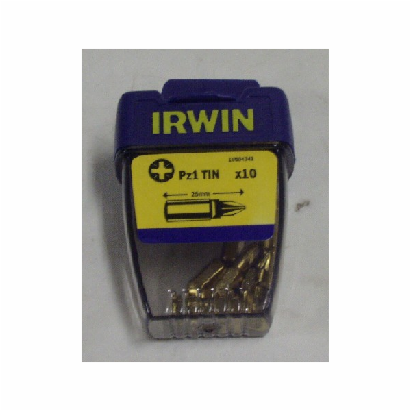 Bit 1/4"25 mm PZ1 TIN 10 ks