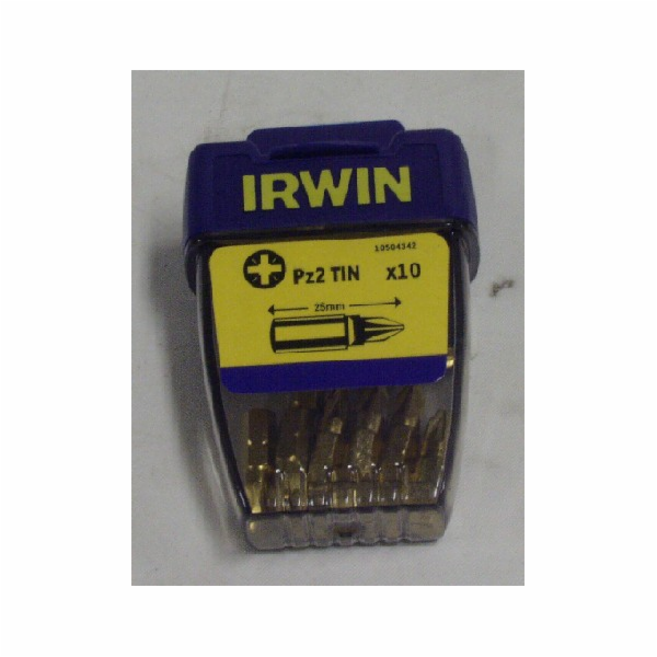 Bit 1/4"25 mm PZ2 TIN 10 ks