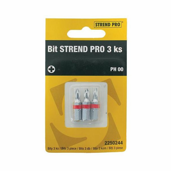 Bit Strend Pro S2 křížový PH0 3 ks