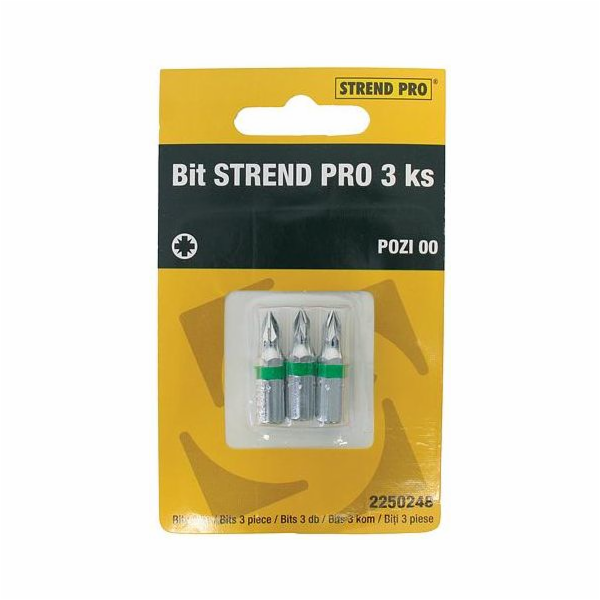 Bit Strend Pro S2 křížový PZ3 3 ks